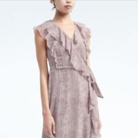 Banana Republic, Boho tan coloured maxi dress - Picture 5 of 15